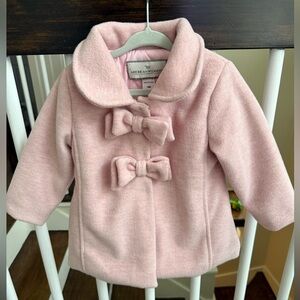 Toddler girl peacoat